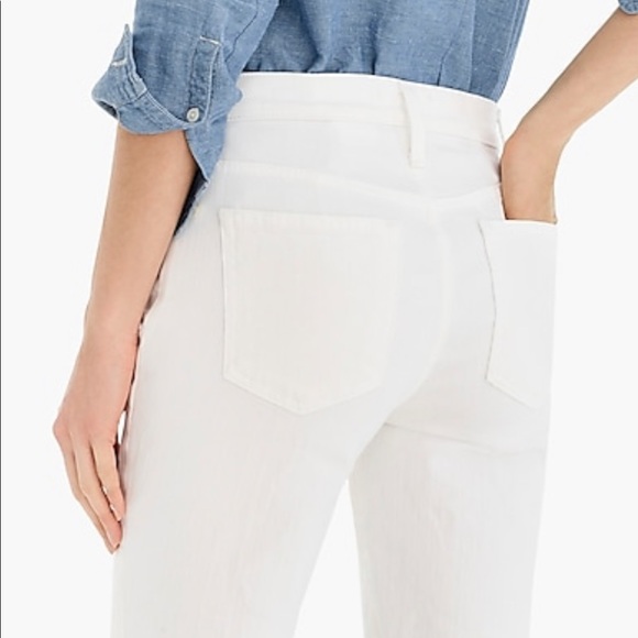 J Crew Slim Broken In Boyfriend Jean in White 🤍 - Picture 2 of 12